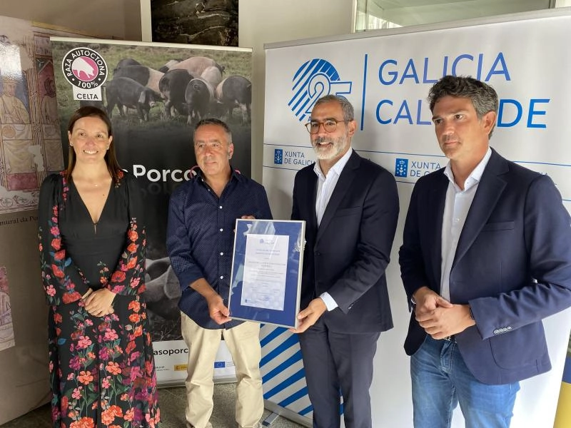 Imagen del artículo Galicia Calidade certificará los productos de porco celta galego gracias a un acuerdo con Asoporcel