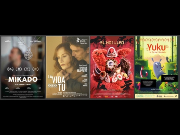 Imagen del artículo Els cinemes estrenen quatre pel·lícules en català per acabar el gener