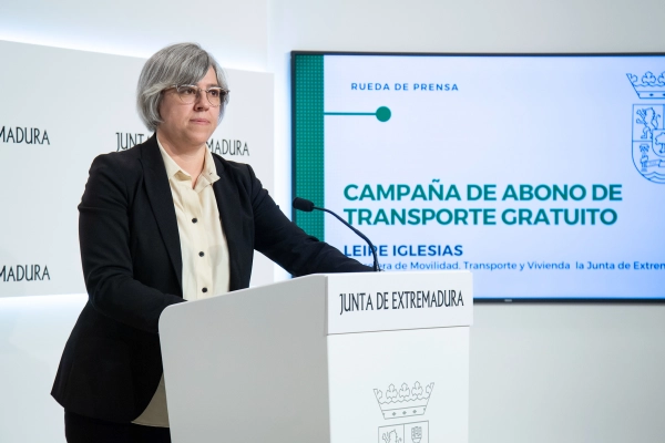 Imagen del artículo Los titulares de la tarjeta transporte podrán beneficiarse del billete gratuito en sus desplazamientos dentro de Extremadura