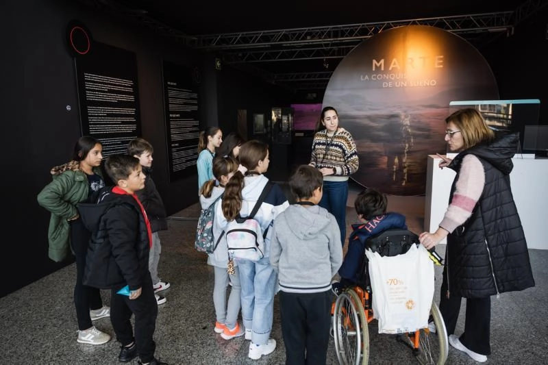 Imagen del artículo El Consejo de la Infancia visita la exposición 'Marte. La conquista de un sueño' del Museu de les Ciències