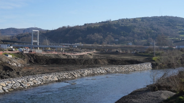 Imagen del artículo URA acomete la primera fase de las obras de defensa contra inundaciones del Urumea en el tramo de Akarregi-Ergobia