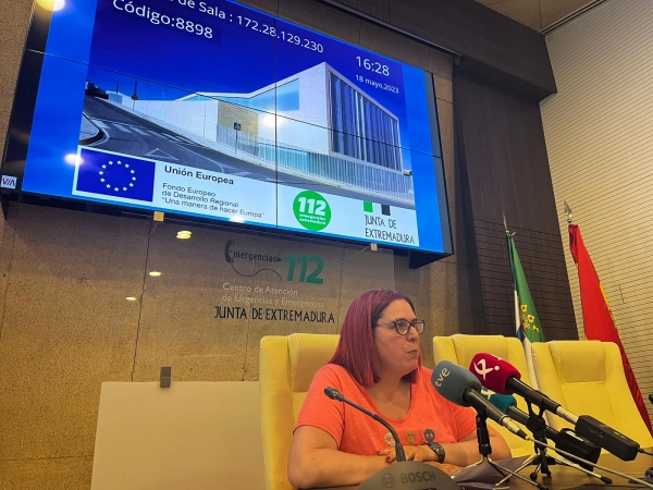 Imagen del artículo Begoña García valora la evolución del complejo y virulento incendio en el término municipal de Pinofranqueado