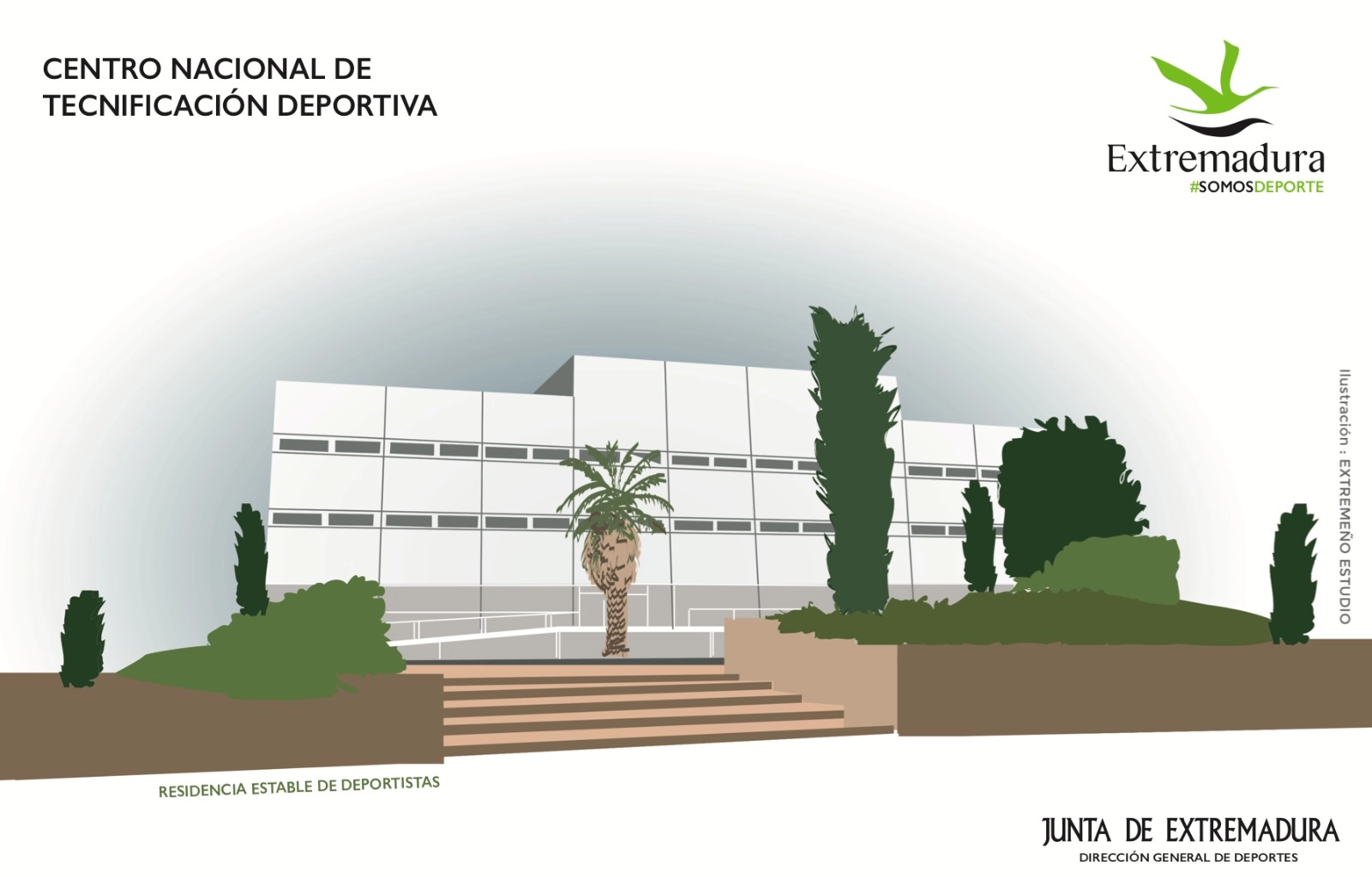 Imagen del artículo Abierto el plazo de solicitud de plazas residenciales en el Centro de Tecnificación Deportiva de Cáceres