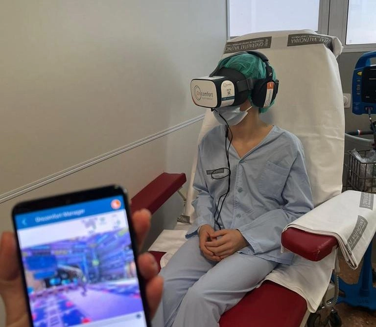 Imagen del artículo El Hospital Clínico de València incorpora la realidad virtual para hacer más amable el paso de pacientes pediátricos por el quirófano
