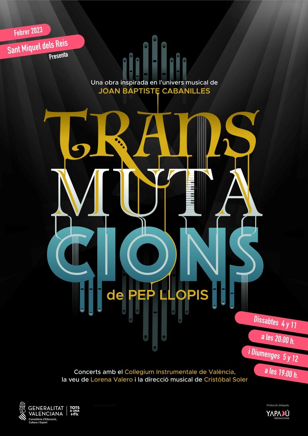 Imagen del artículo Cultura produce el concierto 'Transmutacions' de Pep Llopis inspirado en las obras barrocas de Joan Baptista Cabanilles