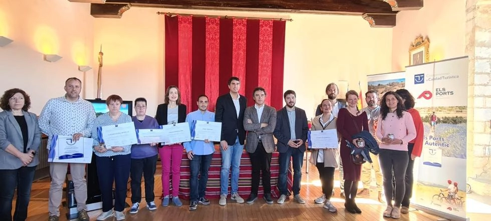 Imagen del artículo Francesc Colomer entrega los distintivos de calidad turística Sicted a entidades de Morella-Els Ports y del Maestrat Ànima Interior