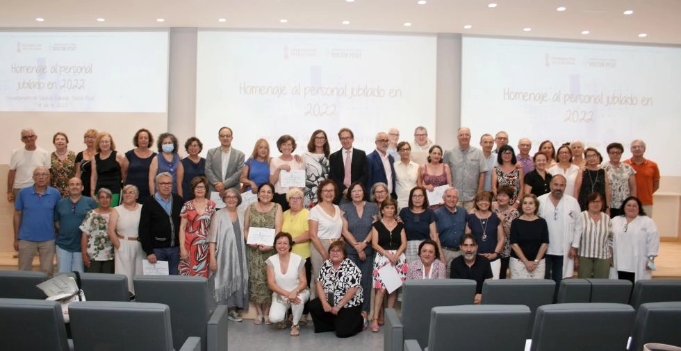 Imagen del artículo El Departamento de Salud de València - Doctor Peset rinde homenaje a 128 profesionales que se han jubilado en 2022