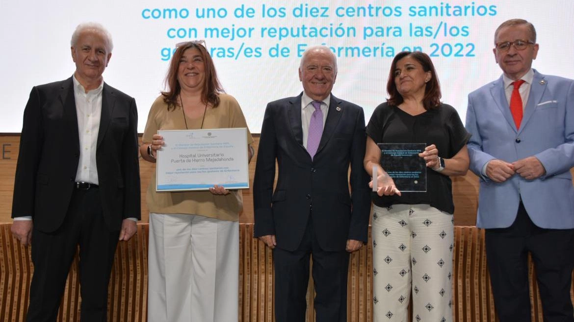 Imagen del artículo El equipo de enfermería del Hospital Puerta de Hierro, entre los diez más valorados de España por la profesión enfermera