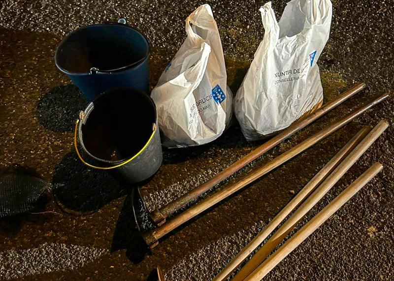 Imagen del artículo La policía autonómica y guardacostas decomisan 59 kilos de almeja en Ferrol