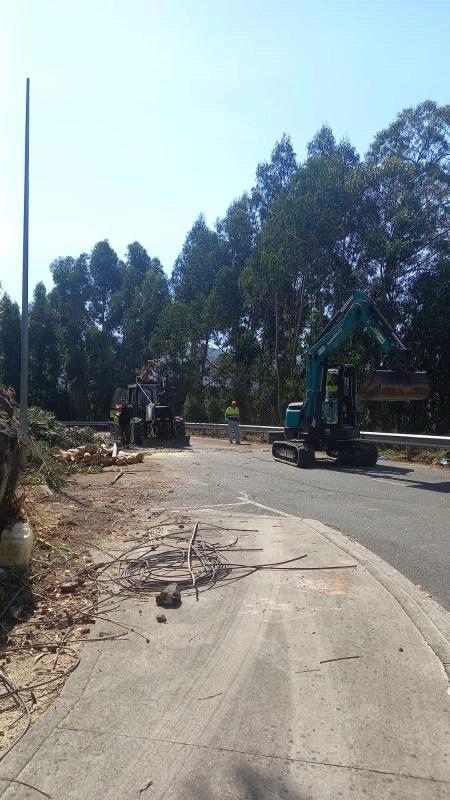Imagen del artículo La Xunta comienza las obras del aparcamiento disuasorio en la carretera PO-551 en Domaio, en el ayuntamiento de Moaña, con una inversión de más de 877.000