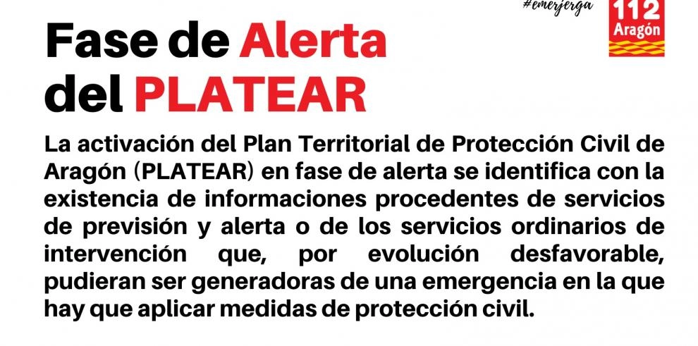 Imagen del artículo El Gobierno de Aragón ha activado el Plan Territorial de Protección Civil de Aragón (PLATEAR) por altas temperaturas
