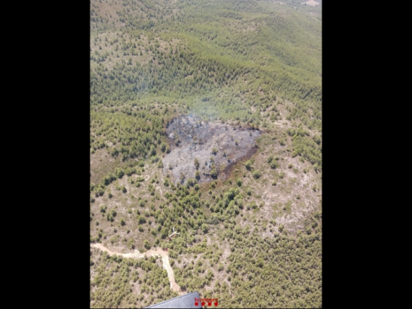 Imagen del artículo Estabilitzat l'incendi forestal a Tivissa (Ribera d'Ebre)