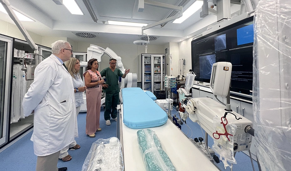 Imagen del artículo El Hospital de Jaén se especializa en el 'Código Infarto' con la segunda sala de Hemodinámica