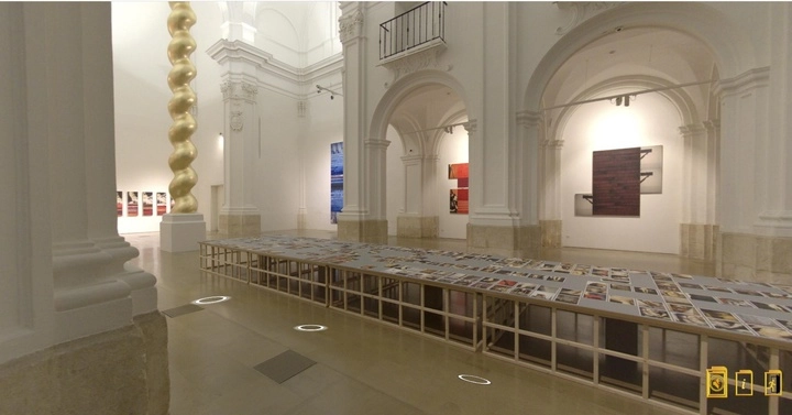 Imagen del artículo La Sala Verónicas ofrece una visita virtual a la exposición 'De Luz y Sangre' de Juan Uslé