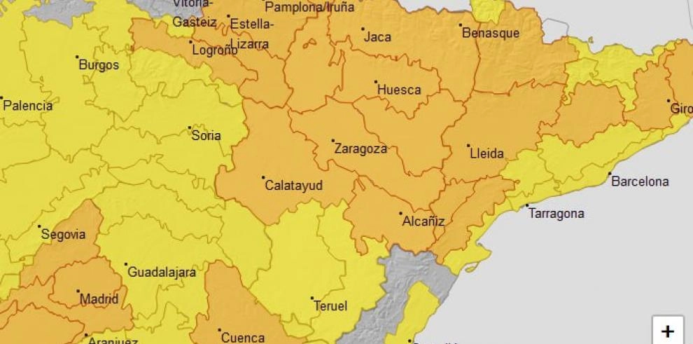 Imagen del artículo Se extiende al Bajo Aragón el aviso por temperaturas máximas para hoy