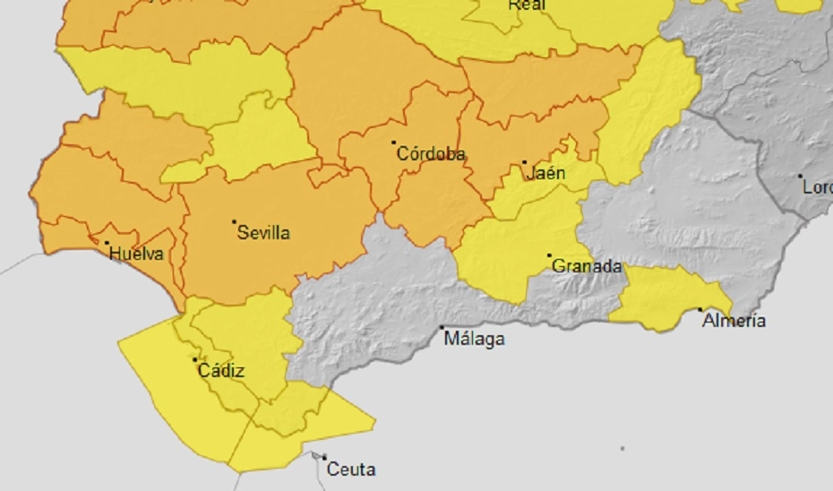 Imagen del artículo La Aemet activa mañana el aviso naranja por calor en Huelva, Sevilla, Córdoba y Jaén