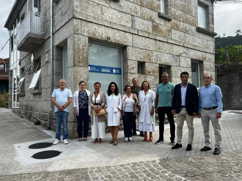 Imagen del artículo El delegado territorial de la Xunta en Ourense supervisa el final de las obras de reforma del centro de salud de Arnoia