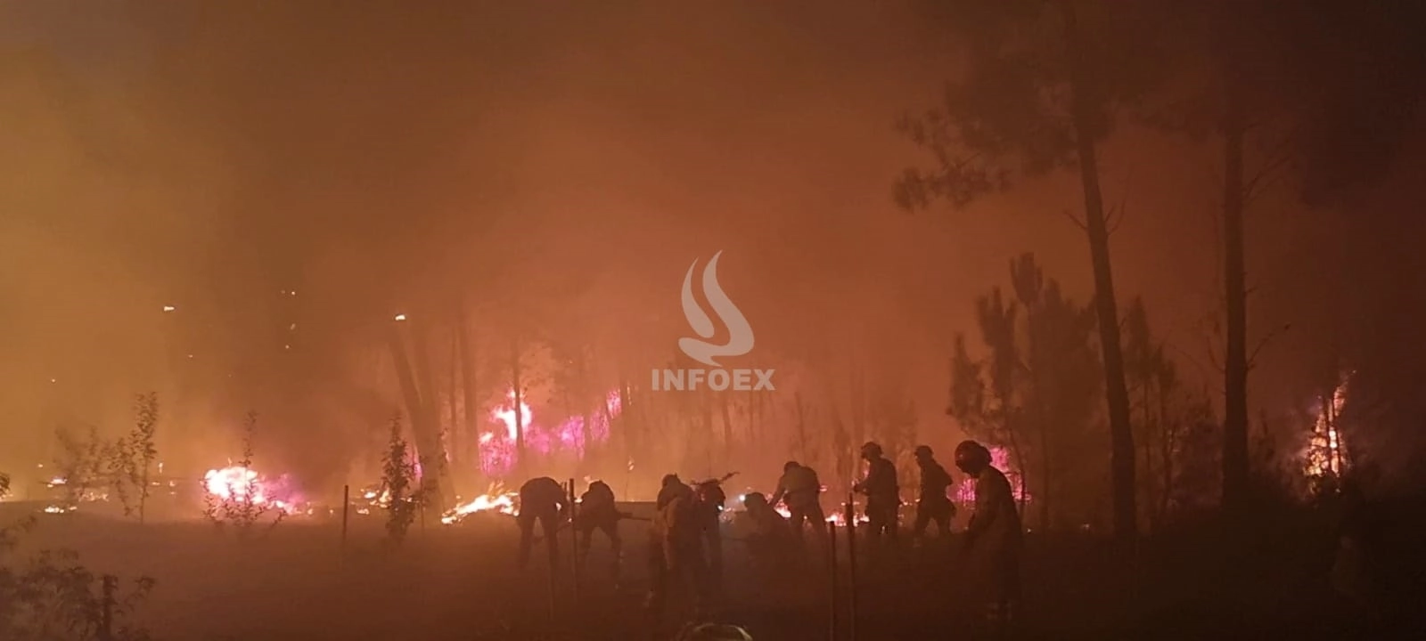 Imagen del artículo El INFOEX ha movilizado a más de medio centenar de efectivos en los incendios del fin de semana