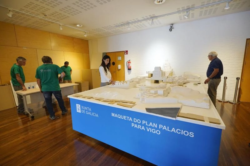Imagen del artículo La réplica de la maqueta del Plan Palacios para Vigo se exhibirá en Madrid con motivo del 150 aniversario del nacimiento del arquitecto porriñés
