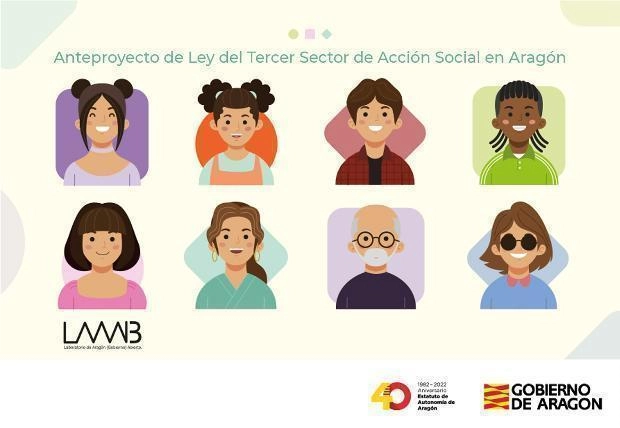 Imagen del artículo Anteproyecto de Ley del Tercer Sector de Acción Social de Aragón.