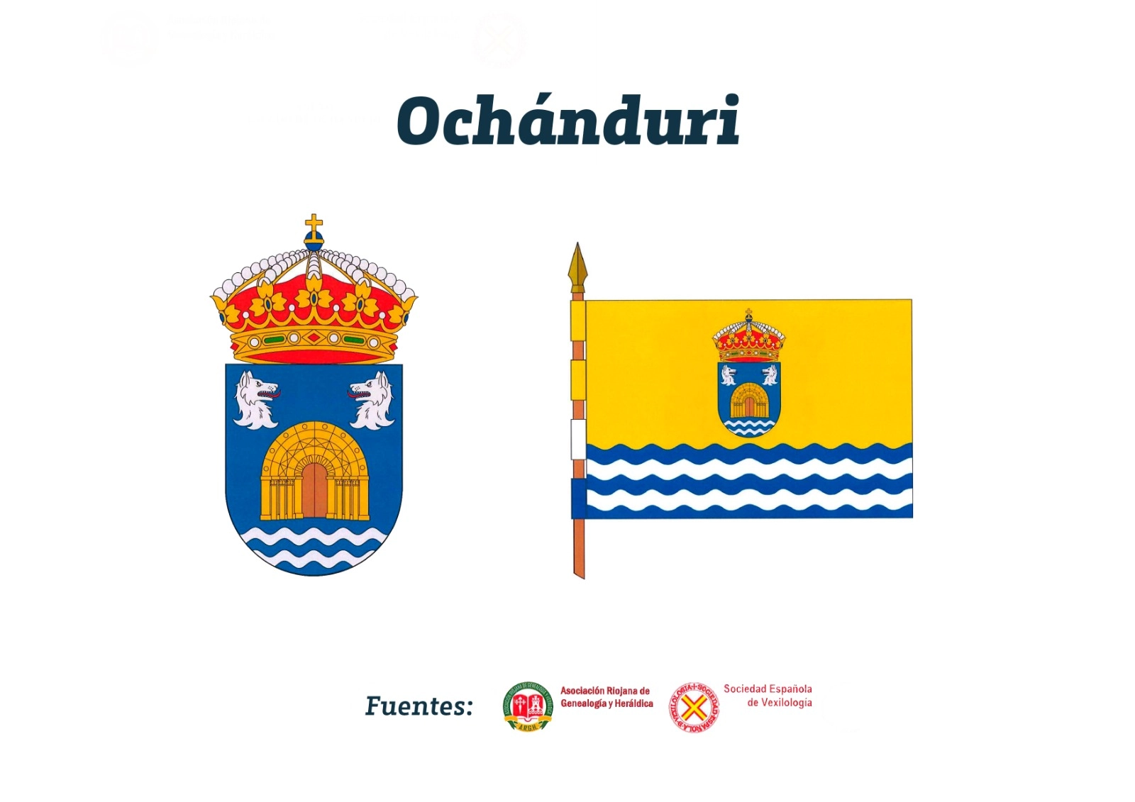 Imagen del artículo El Consejo de Gobierno aprueba el escudo y la bandera de Ochánduri