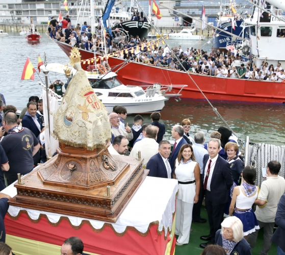 Imagen del artículo Buruaga participa en el Día del Marinero de las fiestas de la Virgen del Puerto de Santoña