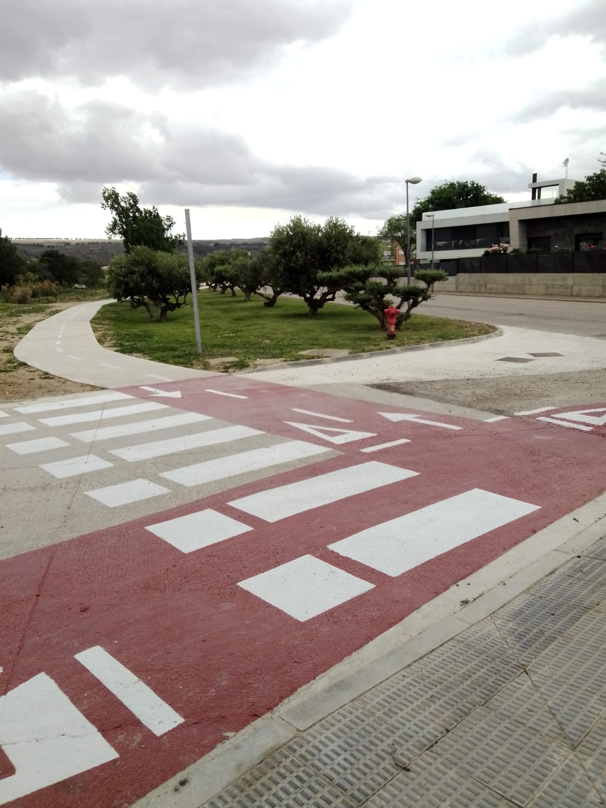 Imagen del artículo Cerca de 2 kilómetros ciclables ya conectan el casco urbano de Peralta con varios puntos de interés de la localidad