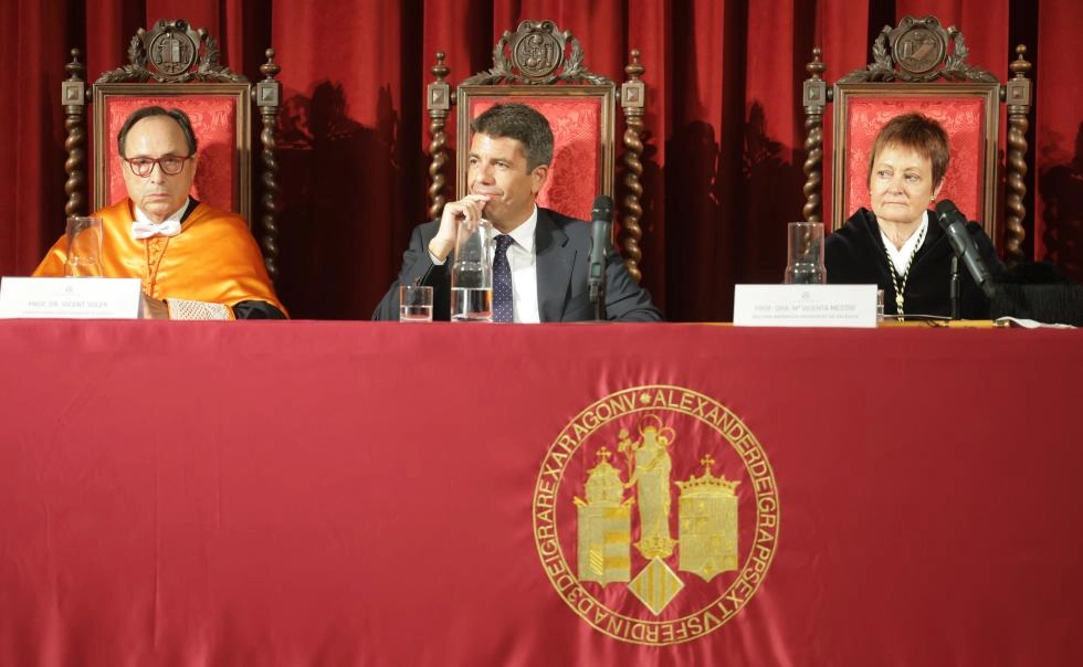 Imagen del artículo Carlos Mazón: Los conflictos más difíciles solo deben abordarse desde la ley y siempre dentro del marco constitucional