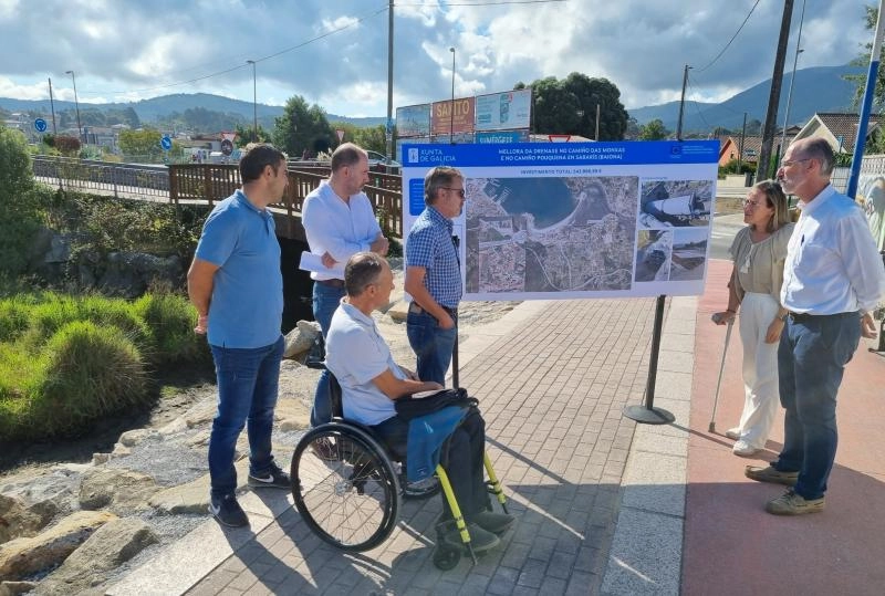 Imagen del artículo La Xunta concluye las obras destinadas a reducir el riesgo de inundaciones en la desembocadura del río Groba en Sabarís, Baiona, con una inversión de casi 545.000 euros