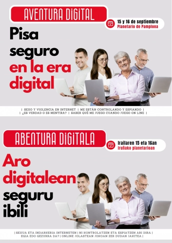 Imagen del artículo El programa del Gobierno de Navarra Aventura Digital lanza un taller gratuito para concienciar sobre los riesgos en la red