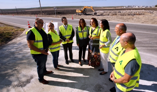 Imagen del artículo Comienza la construcción de un acceso más seguro a Arahal desde la autovía A-92