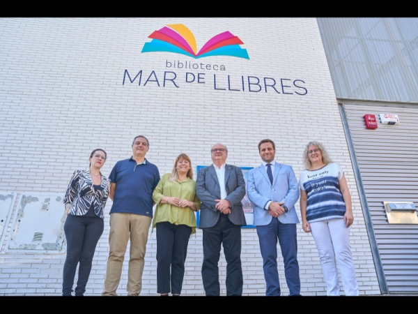 Imagen del artículo La consellera Garriga inaugura la biblioteca Mar de Llibres de l'Estartit al Baix Empordà