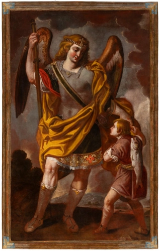 Imagen del artículo El IVCR+i finaliza la restauración de la obra 'San Rafael Arcángel y Tobías' que se expondrá en el museo Lázaro Galdiano de Madrid
