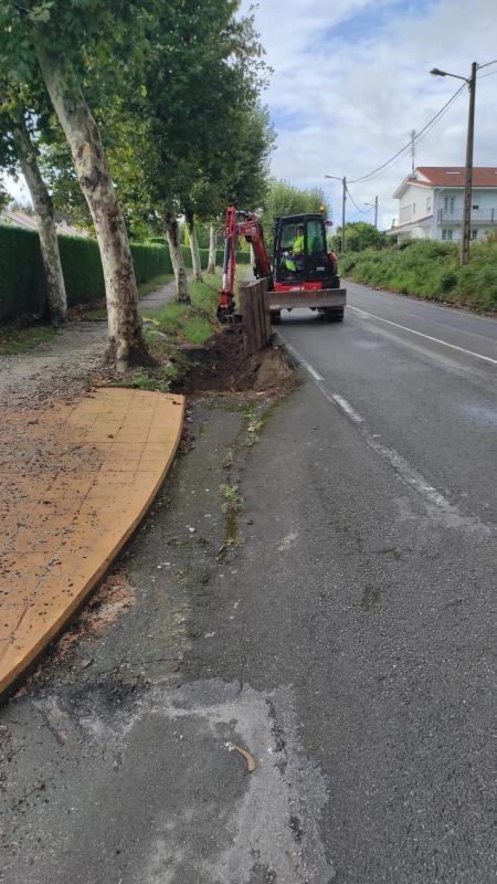 Imagen del artículo La Xunta inicia nuevas obras para completar la cuneta de seguridad en la carretera AC-190 en Os Regos, en Oleiros