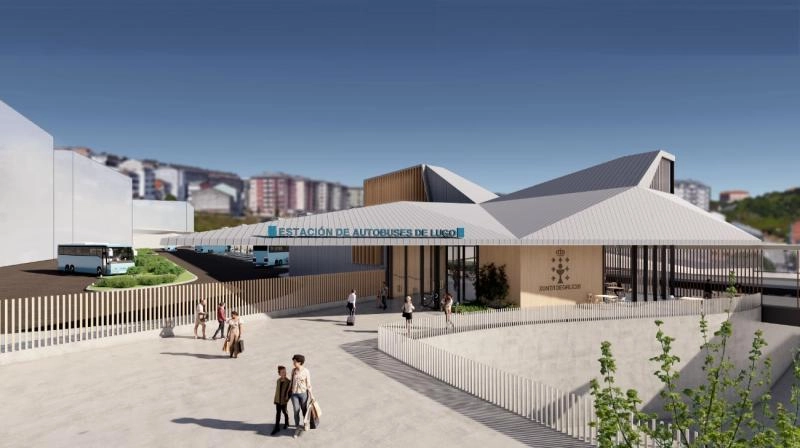Imagen del artículo La Xunta aprueba el proyecto de la terminal de autobuses de la estación intermodal de Lugo, que supondrá una inversión autonómica de 13,7 M€