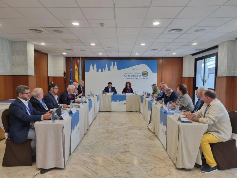 Image 1 of article La Comisión Delegada del XII Consejo de Comunidades Gallegas mantiene en Ourense la última reunión de trabajo antes de su renovación