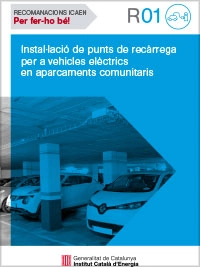 Imagen del artículo Nova edició de la guia Instal·lació de recàrrega de vehicles elèctrics en aparcaments comunitaris
