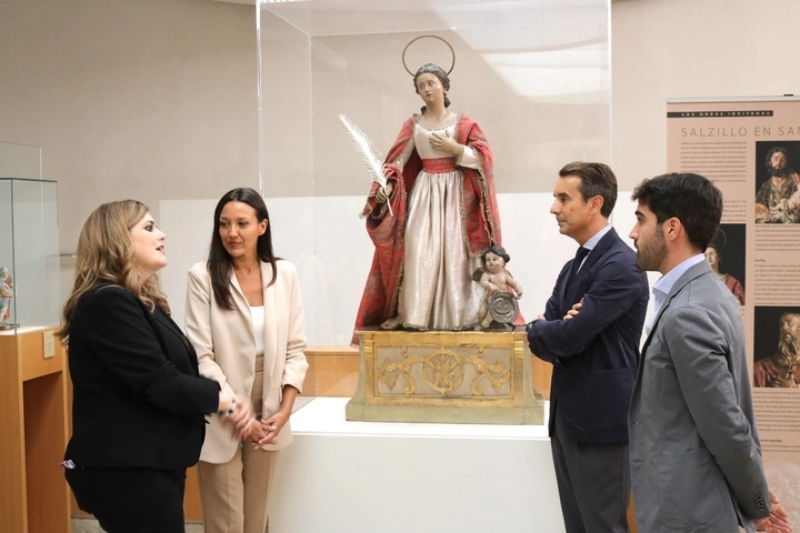 Imagen del artículo El Museo Salzillo exhibe temporalmente imágenes de Salzillo y de Roque López procedentes de la iglesia de San Bartolomé