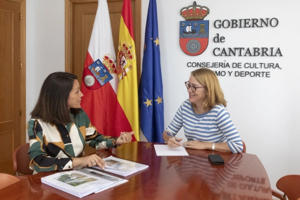 Image 1 of article La Consejería de Cultura, Turismo y Deporte colaborará con Santa Cruz de Bezana en el impulso de proyectos de creación y mejora de servicios e infraestructuras