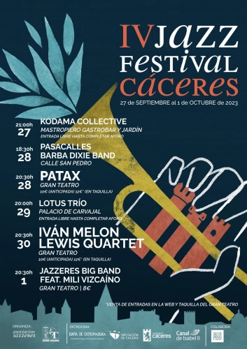 Imagen del artículo El Festival de Jazz de Cáceres ofrece cinco conciertos en su cuarta edición