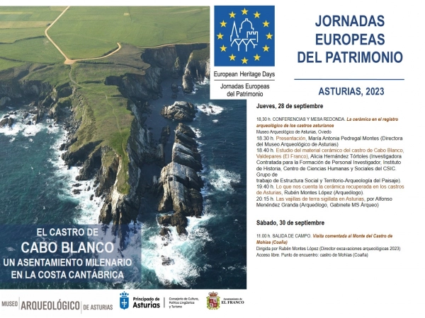 Imagen del artículo Cultura cierra su participación en las Jornadas Europeas de Patrimonio con varias conferencias sobre los castros asturianos y una visita a Coaña