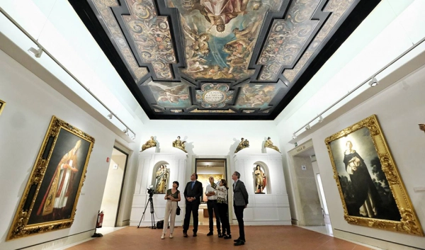 Imagen del artículo El Bellas Artes de Sevilla exhibe en su colección permanente el techo de Juan de Arguijo