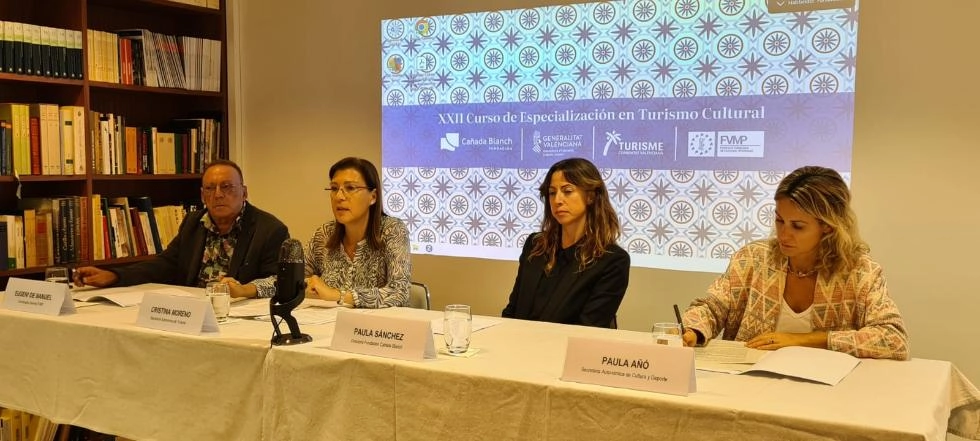 Imagen del artículo La Generalitat y la FVMP impulsan el Curso de Turismo Cultural de la Fundación Cañada Blanch