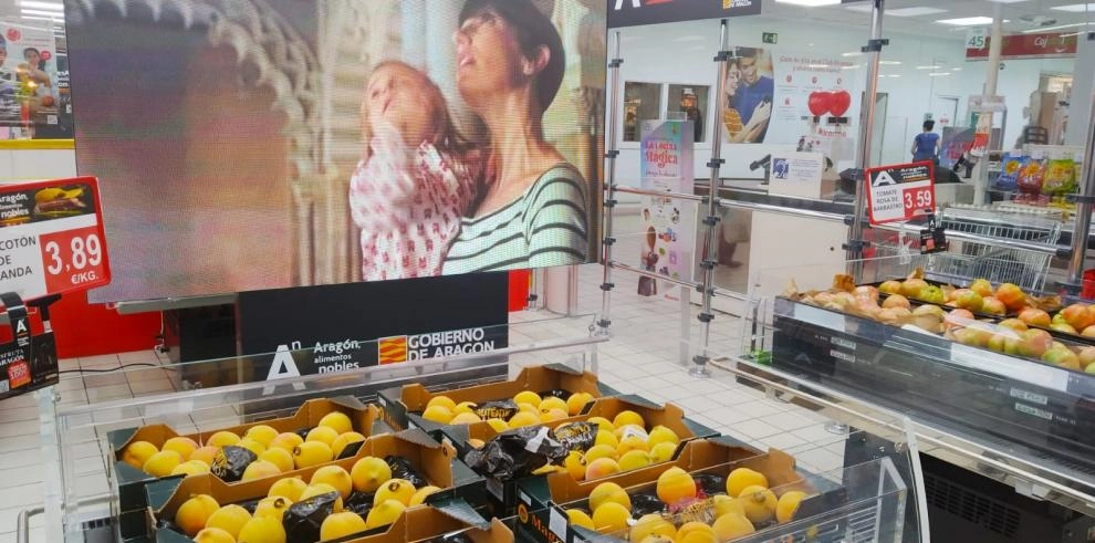 Imagen del artículo El Consejero de Agricultura ha participado en el inicio de la campaña de promoción de alimentos de Aragón