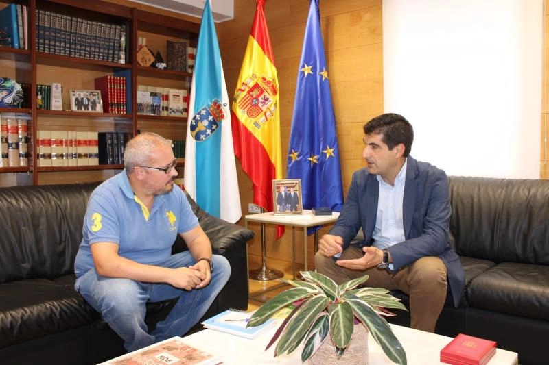Imagen del artículo El delegado territorial de la Xunta en Ourense se reúne con el alcalde de Ribadavia