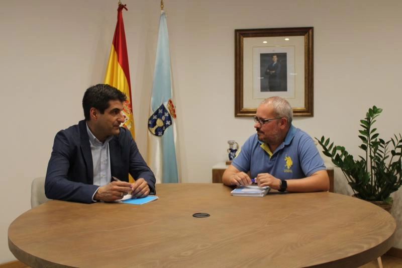 Image 1 of article El delegado territorial de la Xunta en Ourense se reúne con el alcalde de Ribadavia
