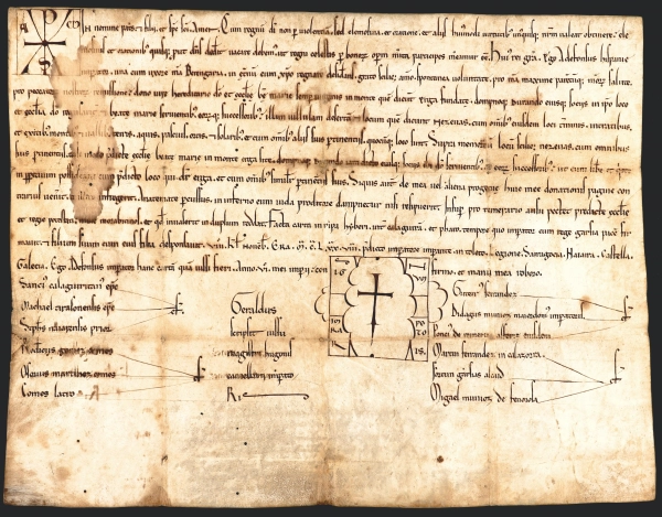 Imagen del artículo El Archivo de Navarra dedica su microexposición de octubre a la incorporación de Fitero al Reino de Navarra