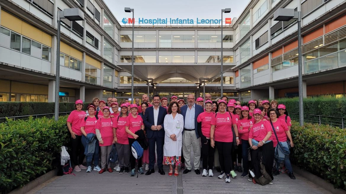 Imagen del artículo El Hospital Universitario Infanta Leonor inicia la sexta edición del 'Camino de esperanza' para pacientes con cáncer de mama
