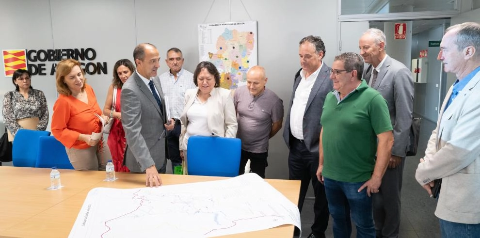 Image 0 of article Gobierno aragonés y alcaldes acuerdan propuestas frente a la contaminación del río Queiles