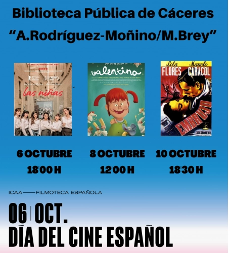 Image 0 of article La Biblioteca de Cáceres celebra el Día del Cine Español con tres proyecciones